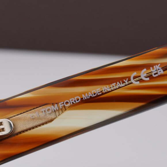 Tom Ford Ilias FT1154 55E Square Sunglasses - Havana/Brown - Picture 10 of 10